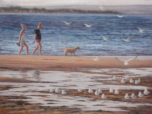 Evening Stroll, Venus Bay, SA        